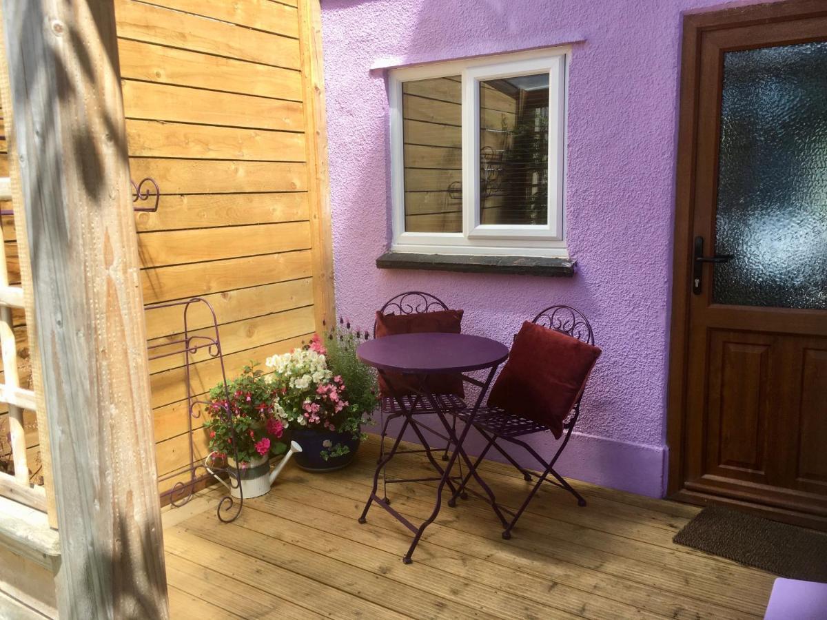 Cute Self-Contained Guest Room With Ensuite And Private Decked Porch In Glastonbury Exteriér fotografie
